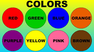 Colors (кольори) - інтерактивна онлайн гра для вивчення назв кольорів англійською