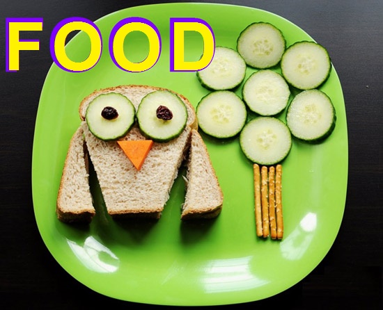 Food (Їжа) - словниковий запас англійської мови онлайн для дітей