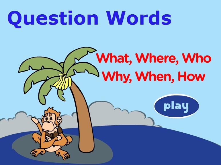 Question Words – What, where, Who, why, when, which, how (Питальні слова)